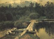 Levitan, Isaak An Der Untiefe oil painting reproduction
